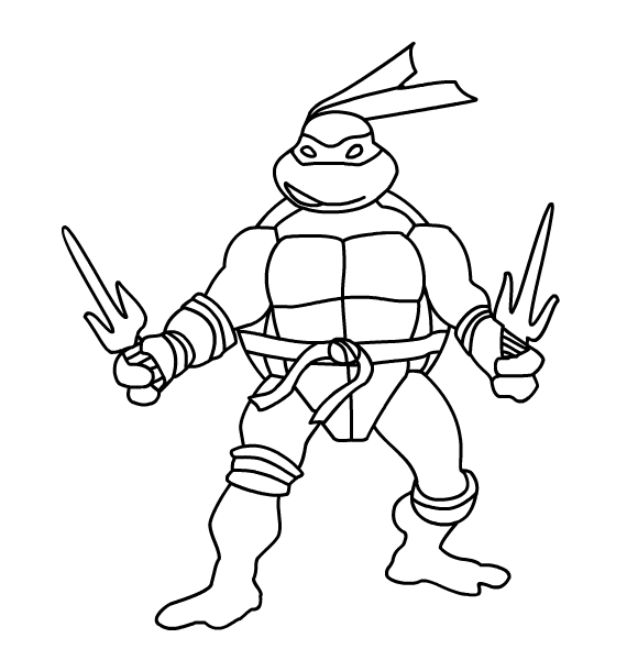 Ninja turtles, Raphael