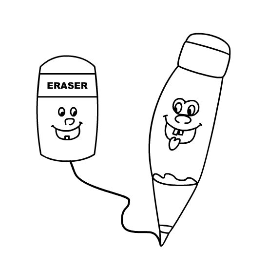 eraser coloring pages - photo #29