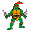 Ninja turtles, Raphael